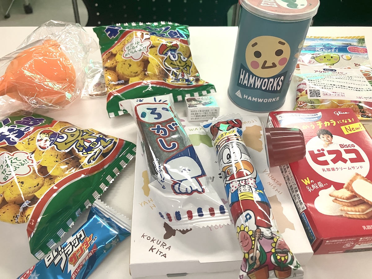 contents.nagoya 2025 でもらったお菓子の数々